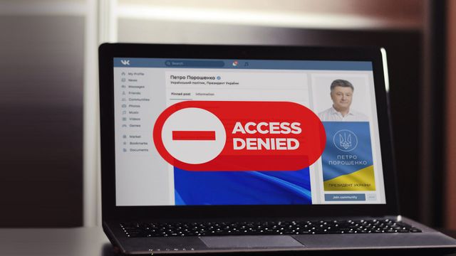 Ukraine blocks access to Russian Internet