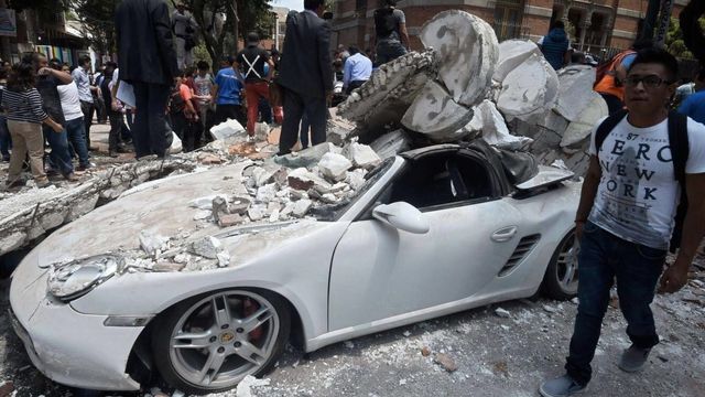 Mexico was struck again on the anniversary of the biggest earthquake