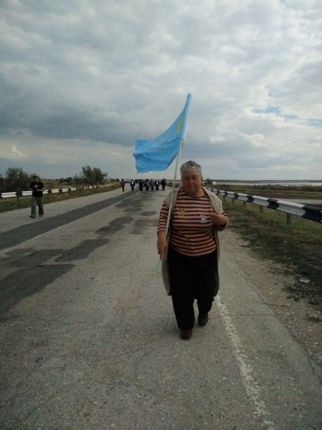The Tatars protest political repressions